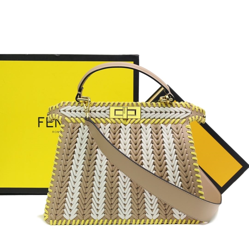 F**di top handle bags